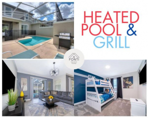 Resort House Pool Disney Orlando FREE Grill 1028L